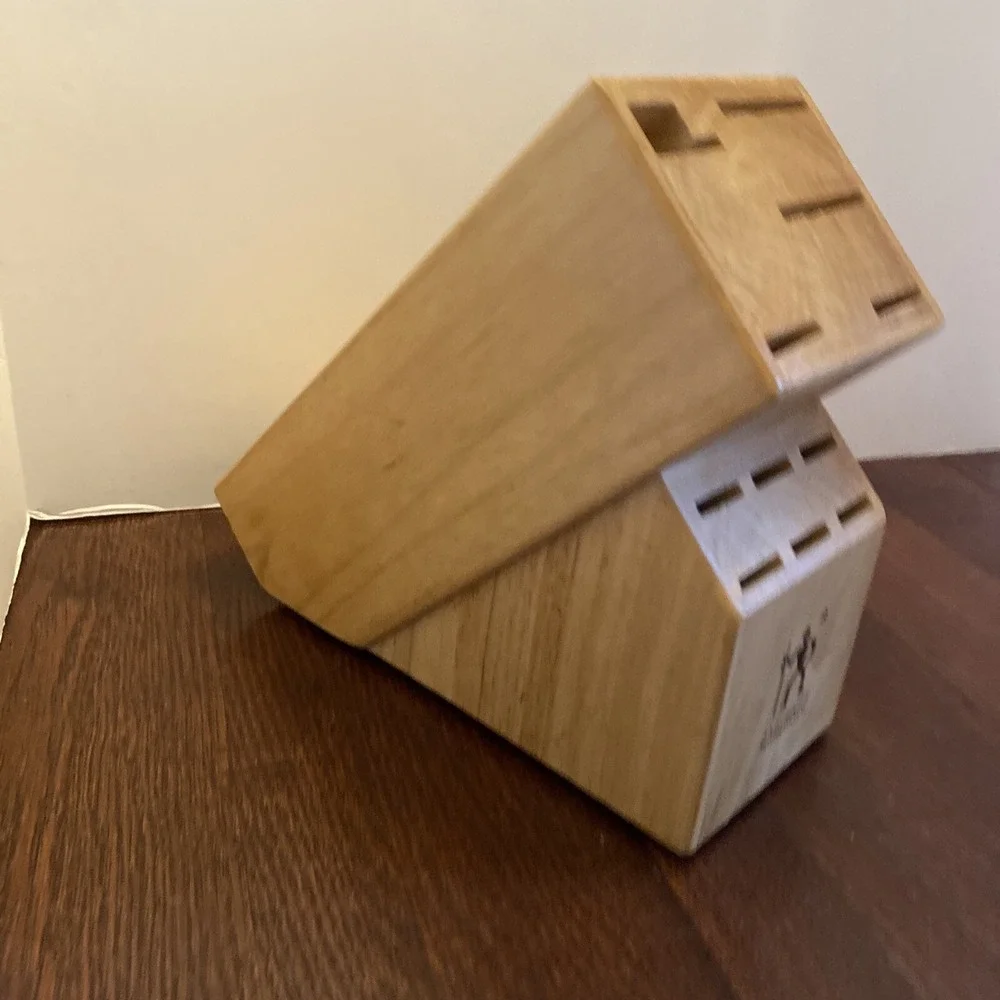 JA Henckels International 11 Slot Hardwood Knife Block
